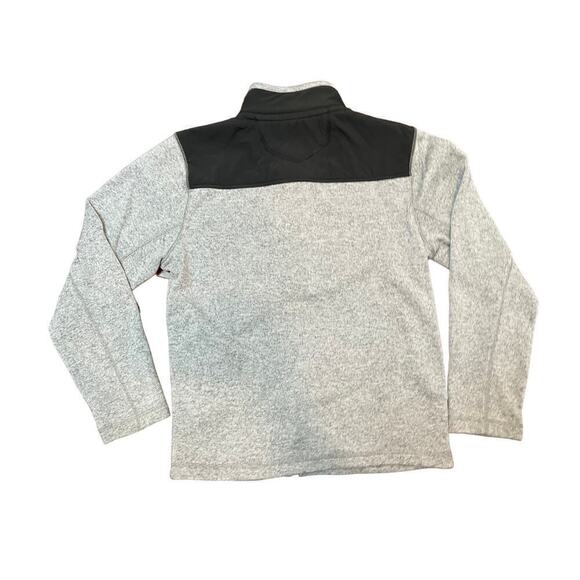 Eddie Bauer Men's Full Zip Knit Jacket. Grey. Medium. Outdoors. Casual. - Picture 4 of 7